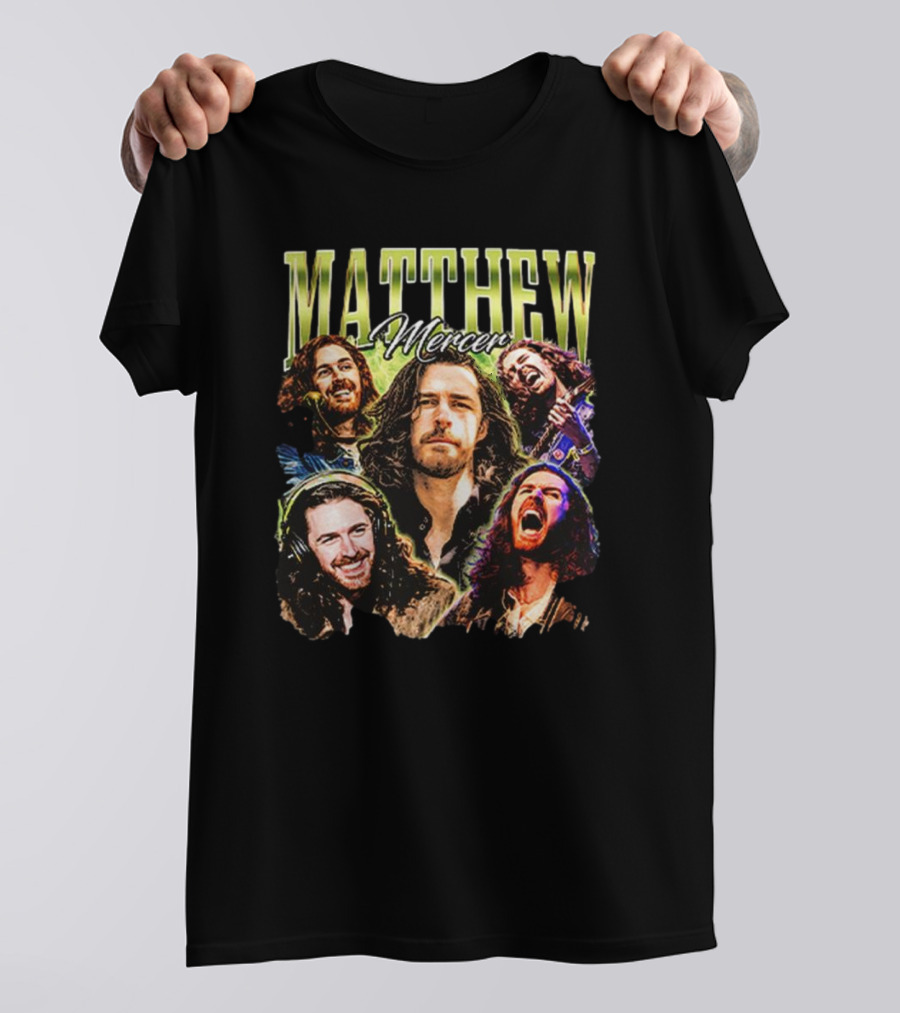 Matthew Mercer Collage Compilation T-Shirt