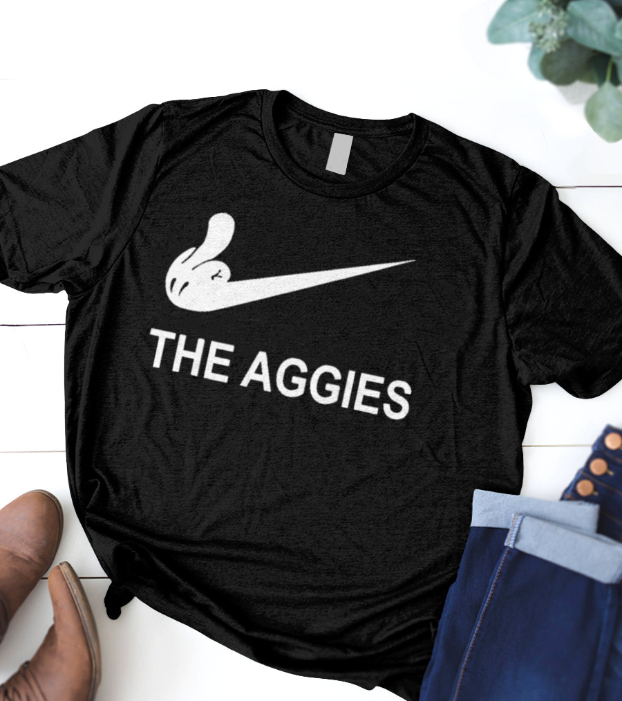 THE AGGIES Logo Musicbylyric Nostalgia Is My Enemy T-Shirt