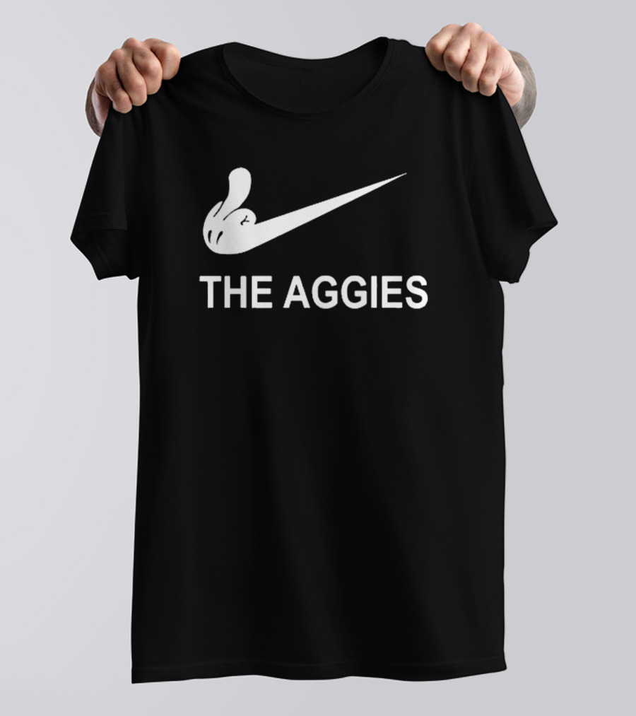 THE AGGIES Logo Musicbylyric Nostalgia Is My Enemy T-Shirt