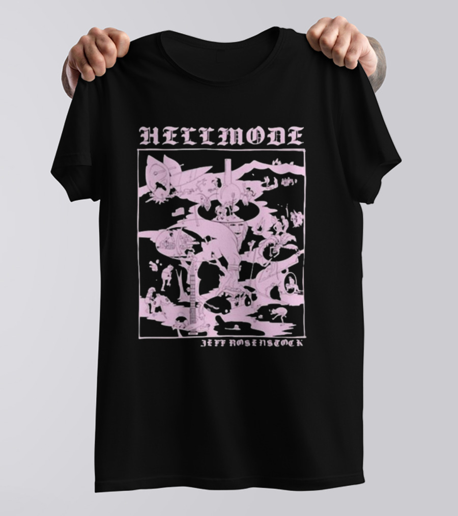 Hellmode Jeff Rosenstock Medieval Chaos Scene T-Shirt