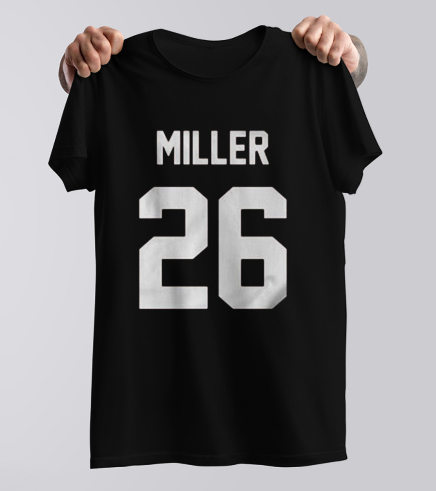 Alabama Football Jam Miller 26 T-Shirt