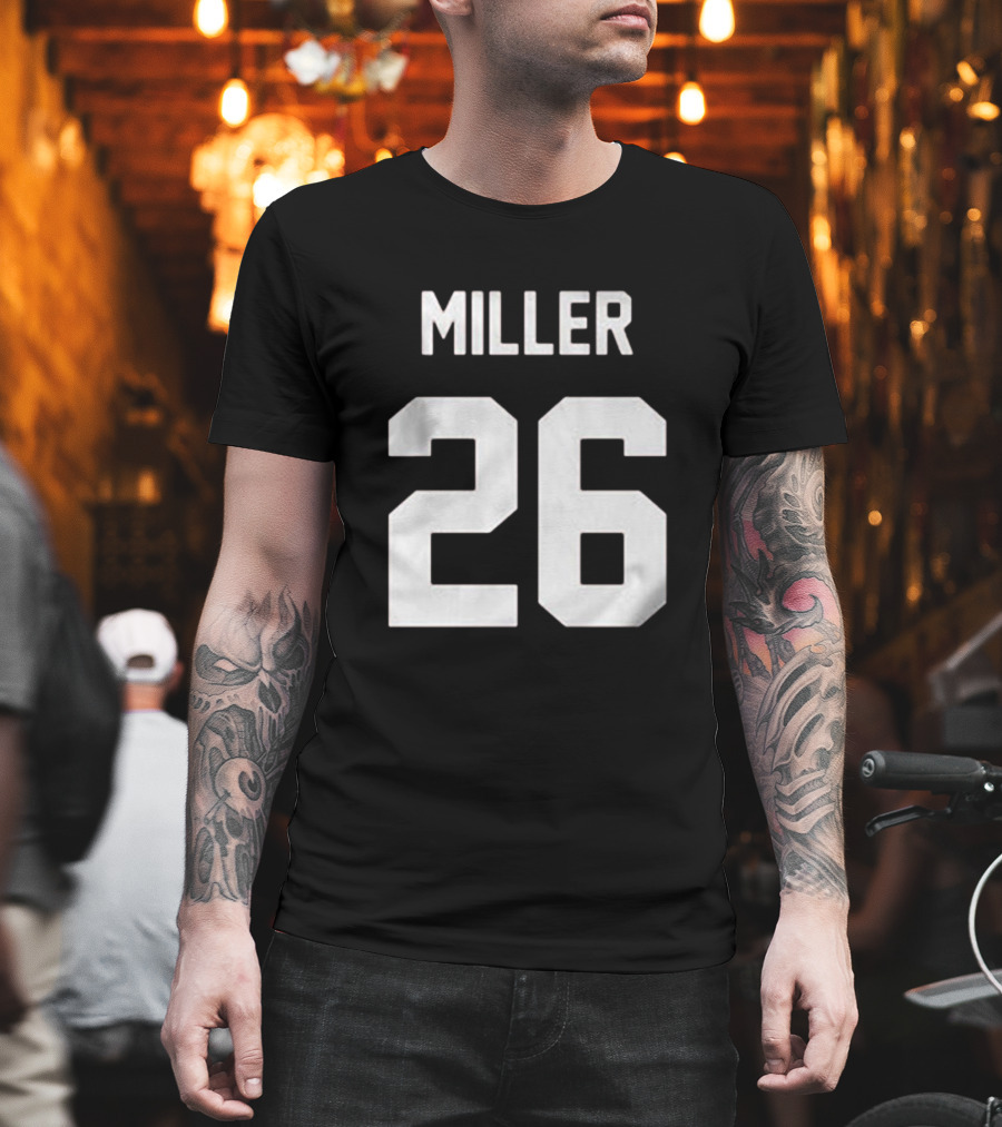 Alabama Football Jam Miller 26 T-Shirt
