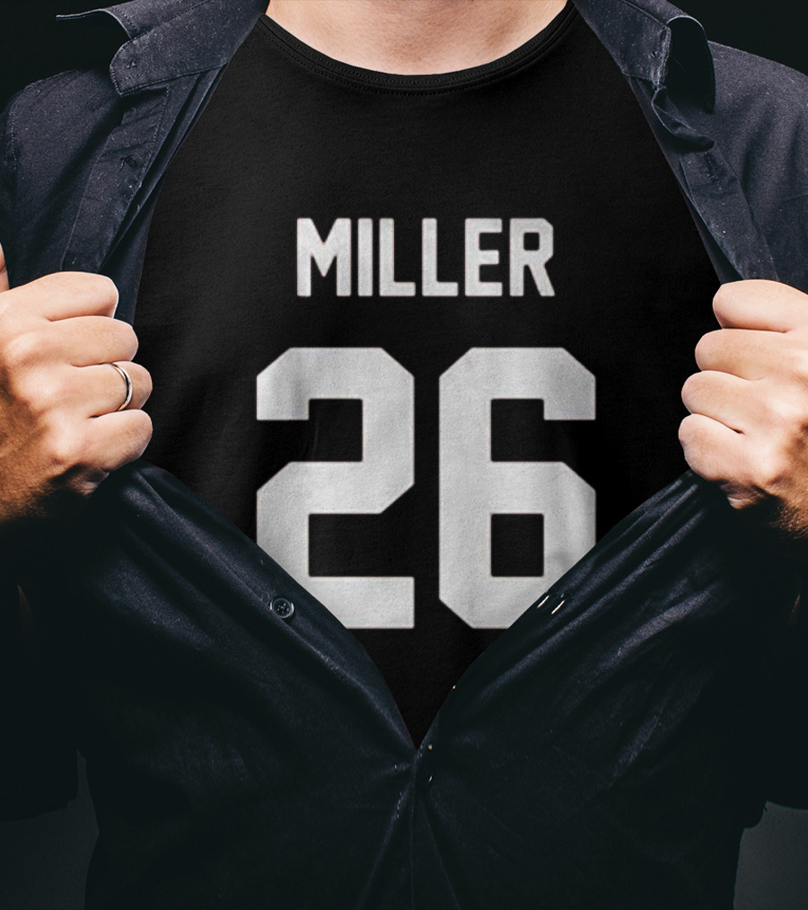 Alabama Football Jam Miller 26 T-Shirt
