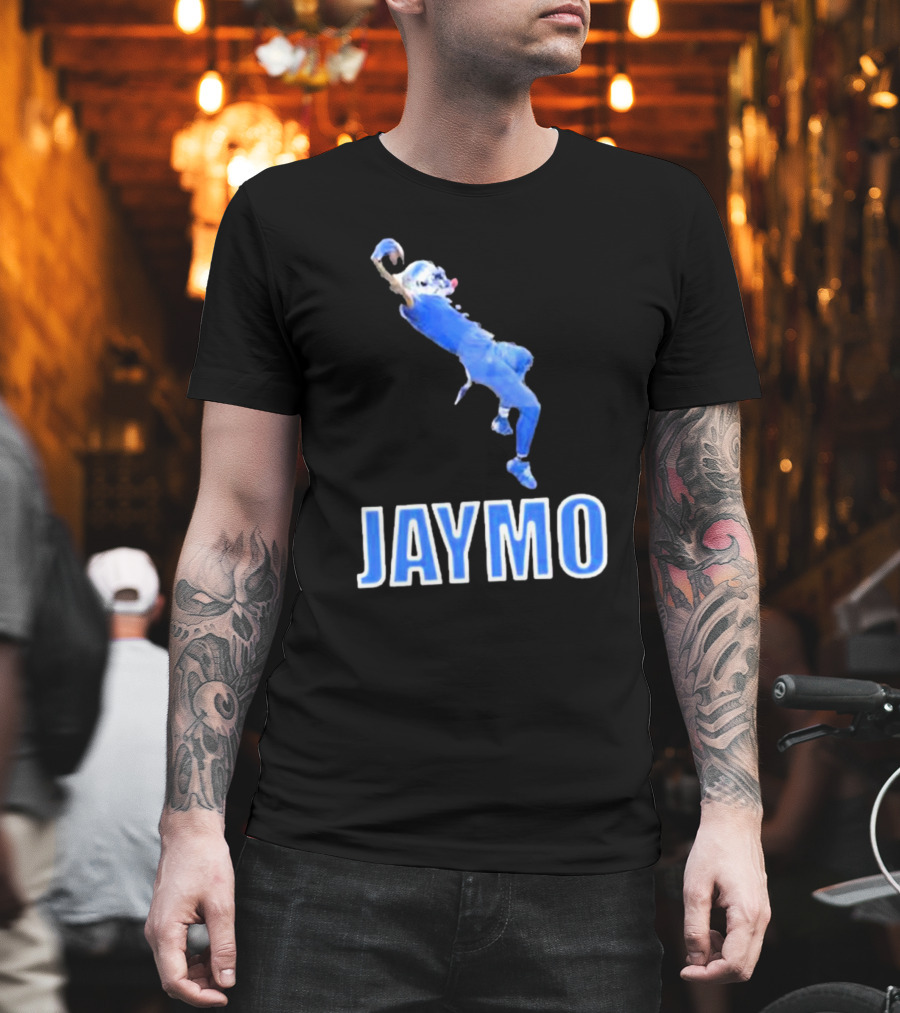 Jameson Williams Jaymo Detroit Lions NFL Football Player T-Shirt