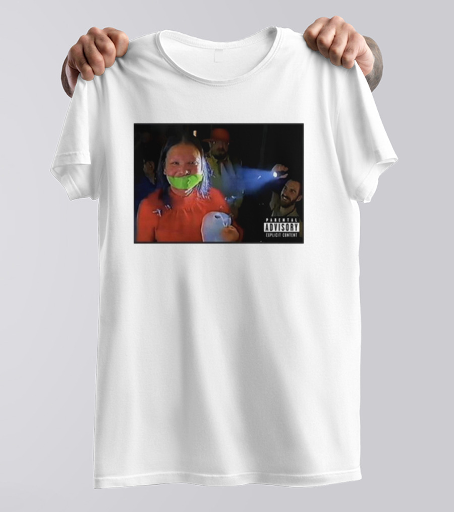 Trishabriellee Fishtank Parental Advisory Explicit Content T-Shirt