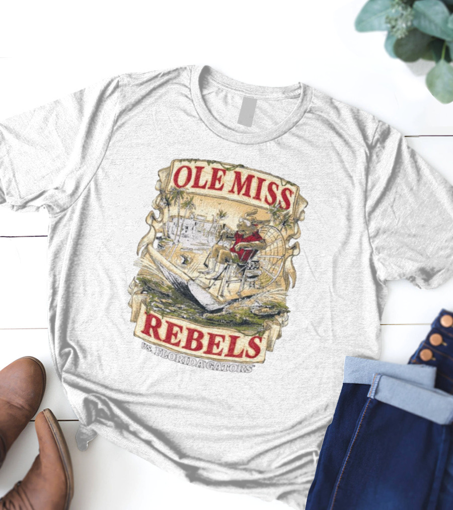 OLE MISS REBELS VS. FLORIDA GATORS GAME DAY T-Shirt