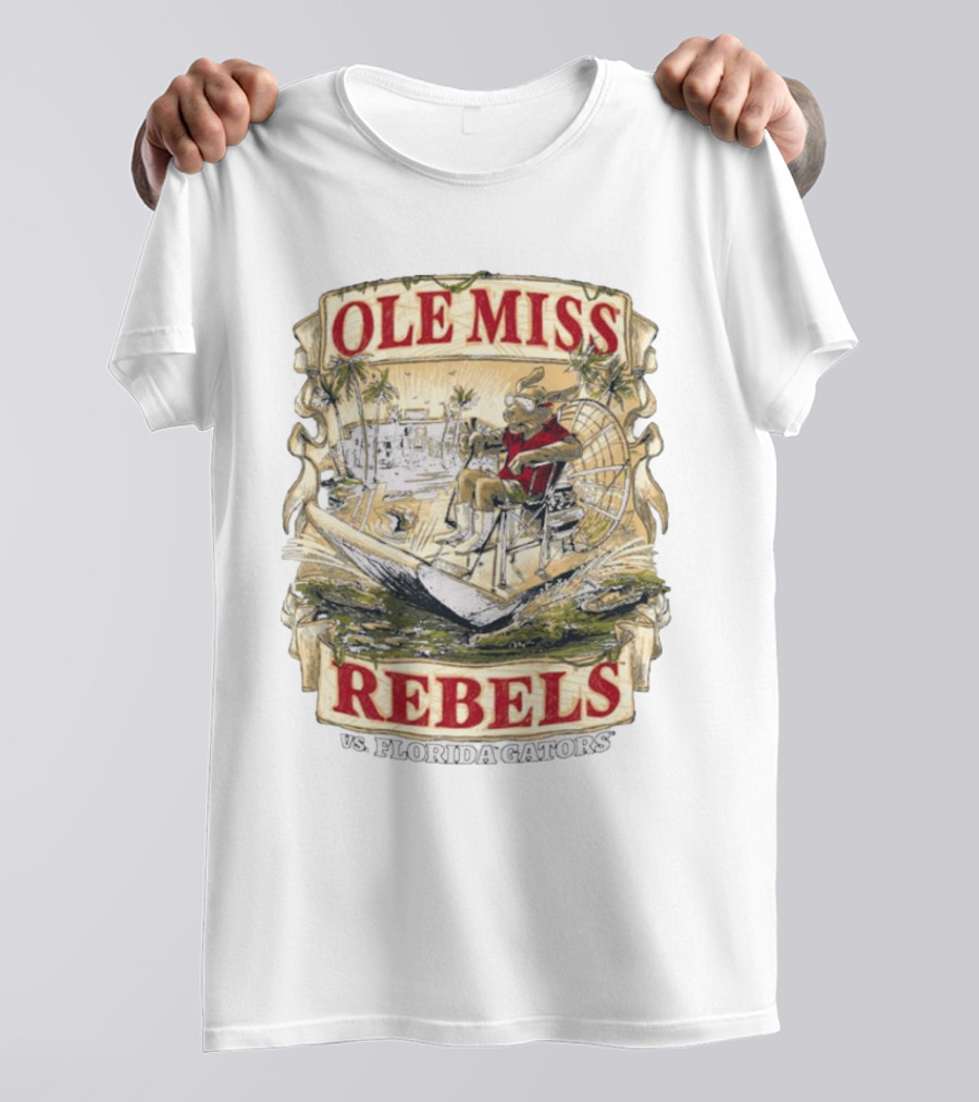 OLE MISS REBELS VS. FLORIDA GATORS GAME DAY T-Shirt