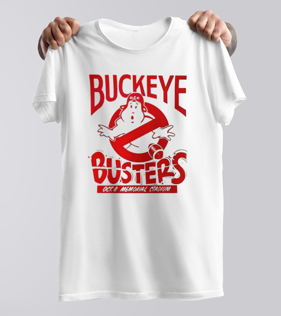Buckeye Busters Oct 8 Memorial Stadium Indiana Hoosiers OSU T-Shirt