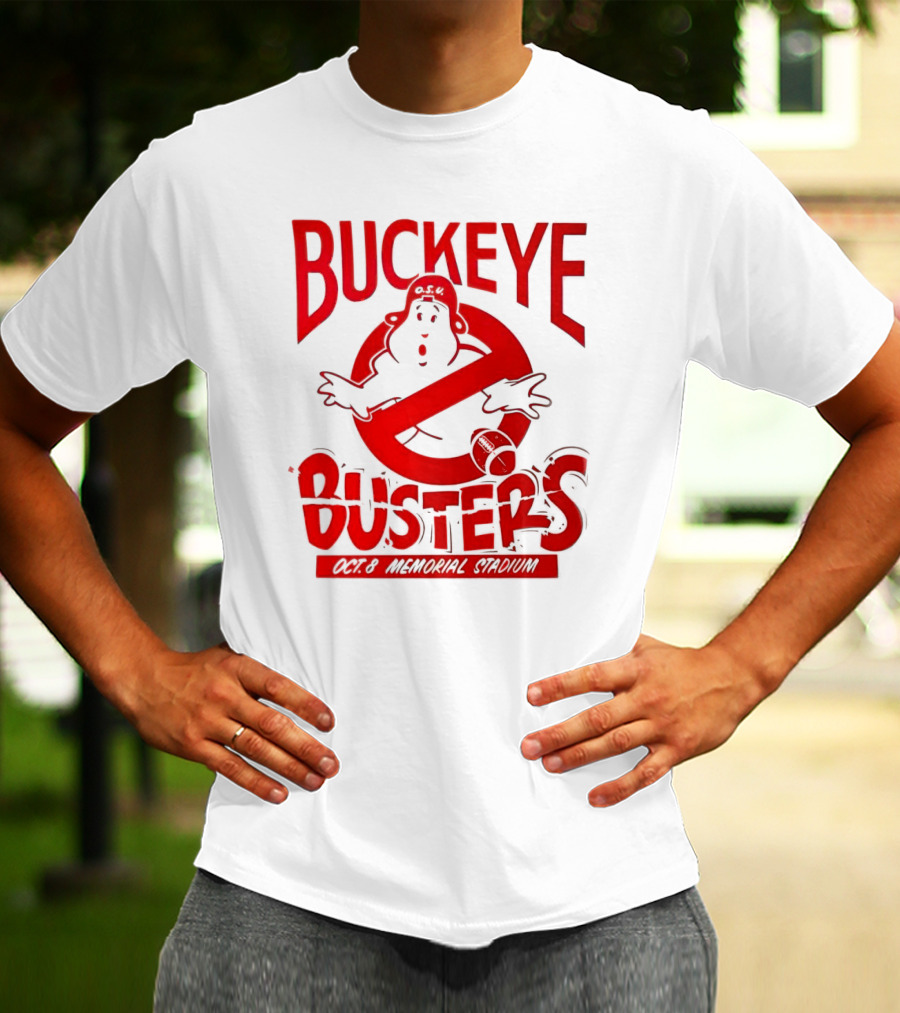 Buckeye Busters Oct 8 Memorial Stadium Indiana Hoosiers OSU T-Shirt
