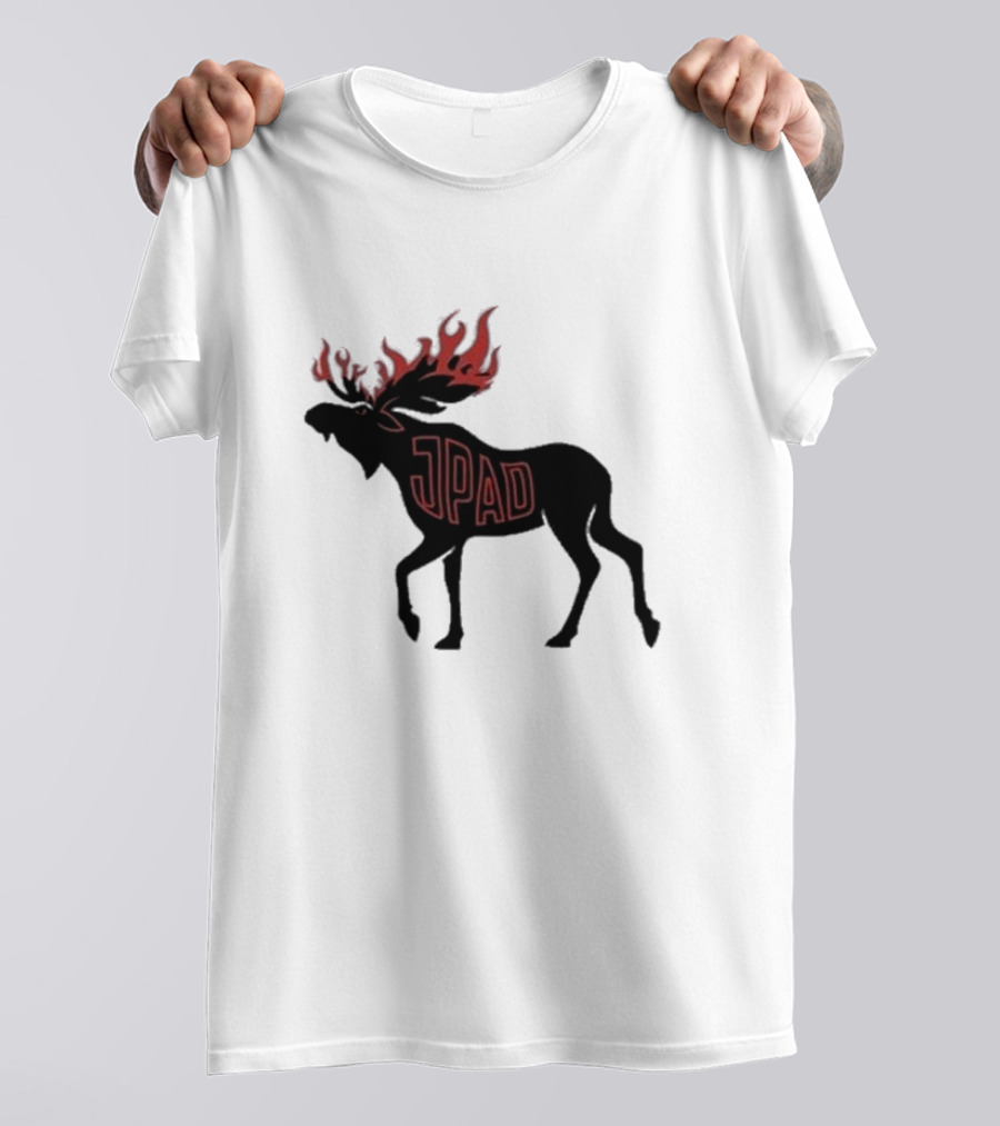 JPAD Flaming Moose Design Jared Jpad Padalecki T-Shirt