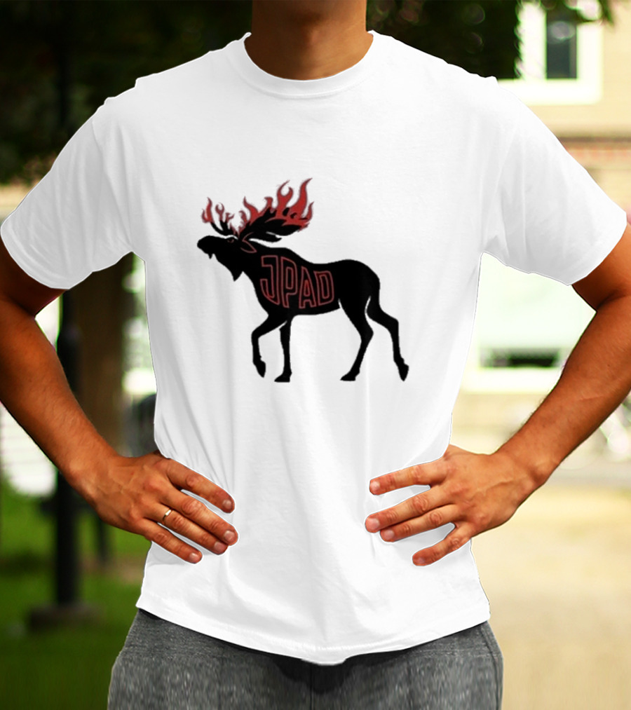 JPAD Flaming Moose Design Jared Jpad Padalecki T-Shirt
