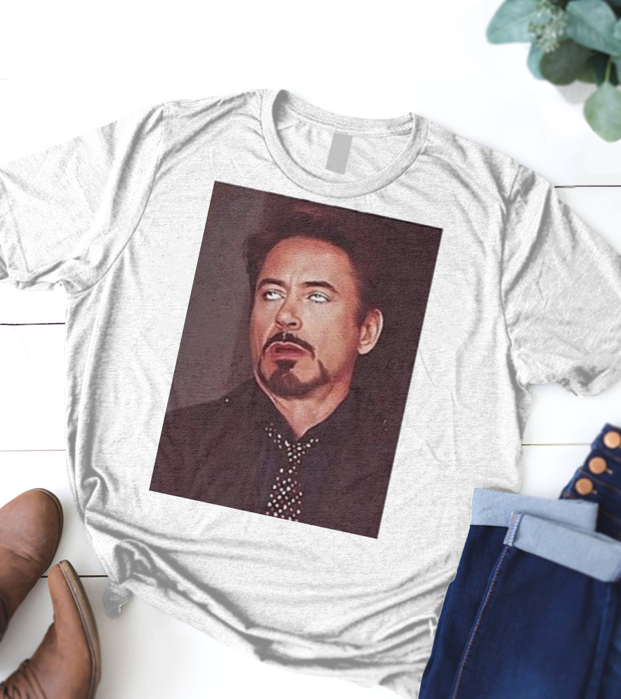 The RDJ Eye Roll Meme Face T-Shirt