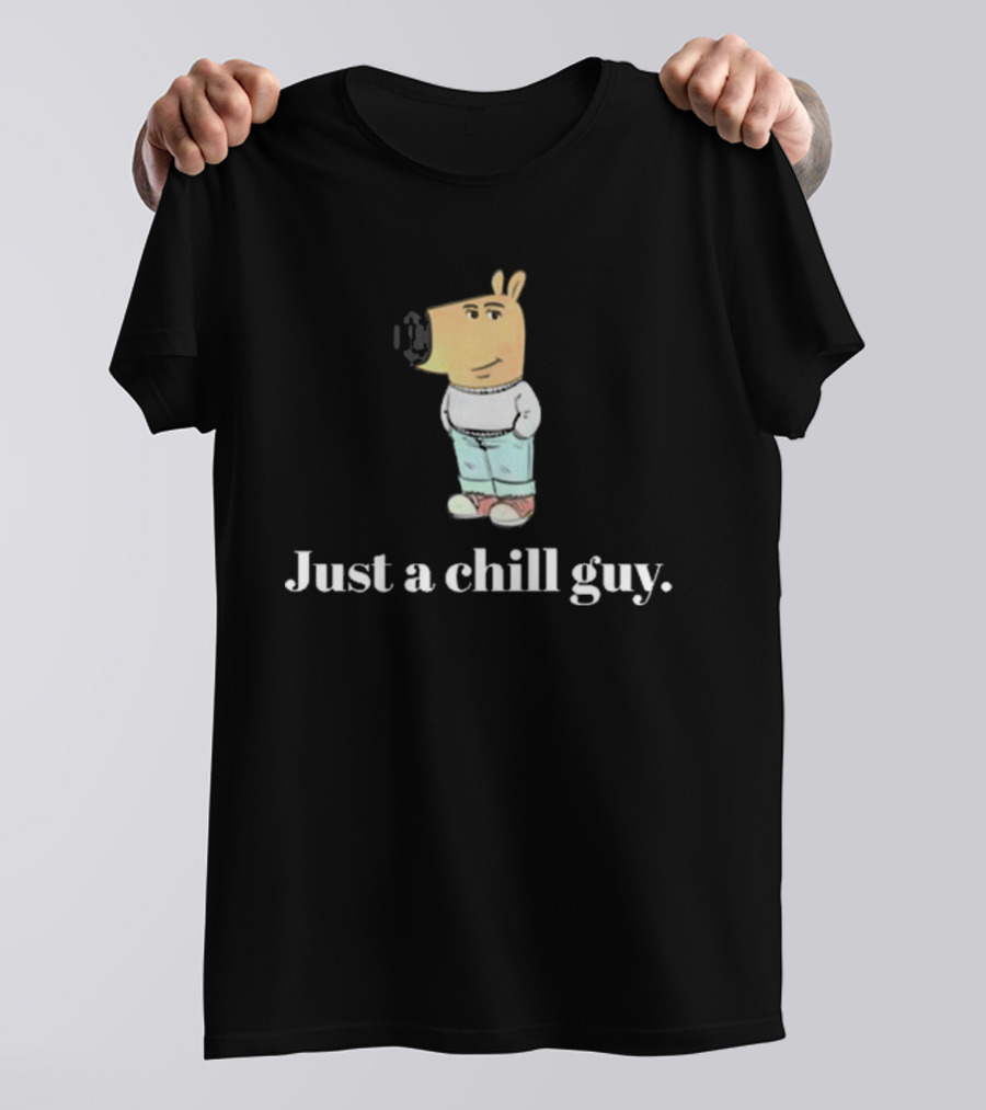 Just A Chill Guy Krone Relaxed Character T-Shirt