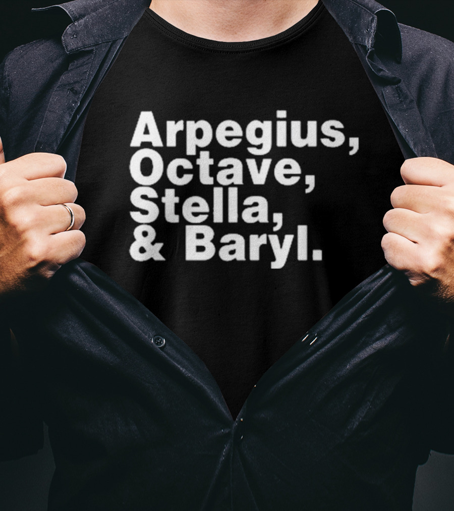 Daft Punk Arpegius, Octave, Stella, And Baryl T-Shirt