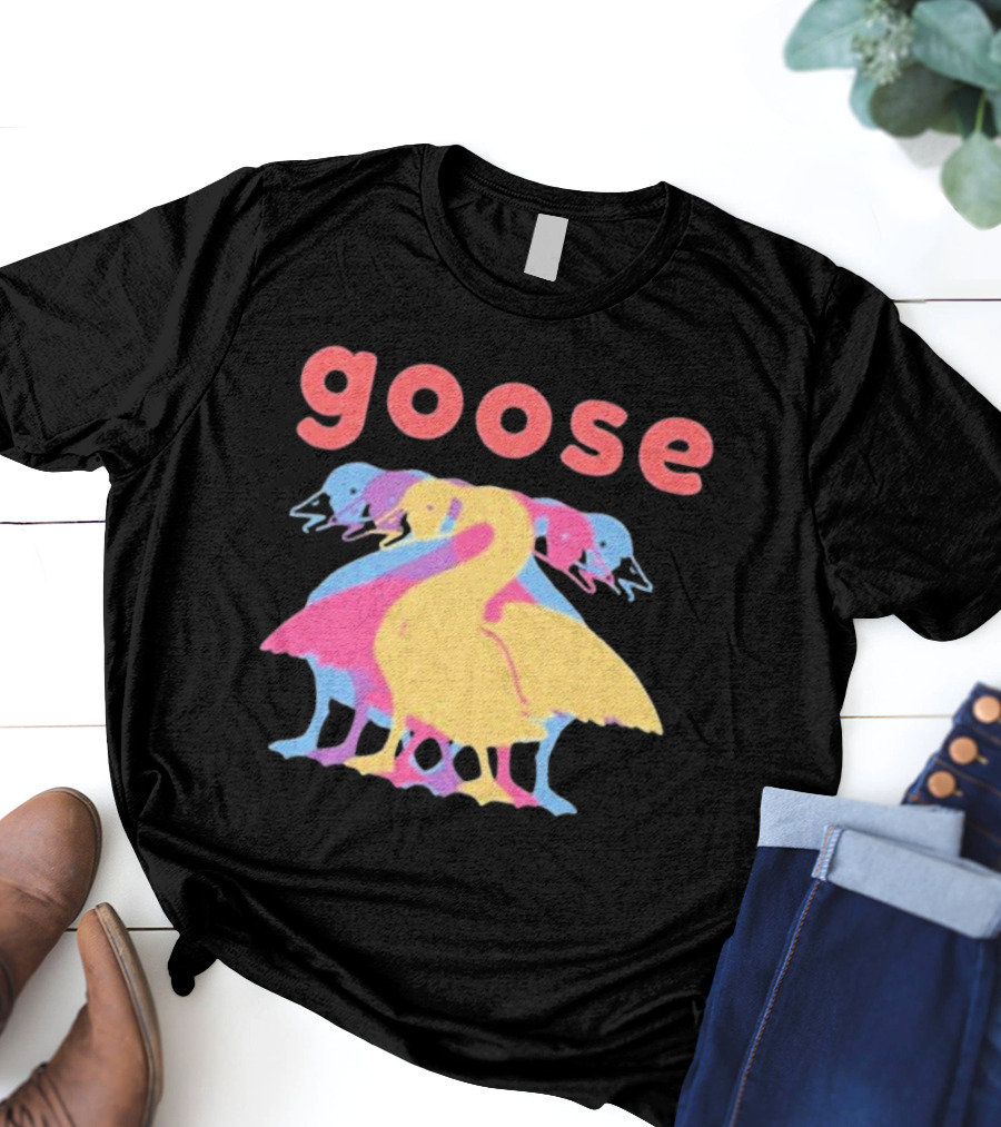 Goose 5 Multi-Colored Layered T-Shirt