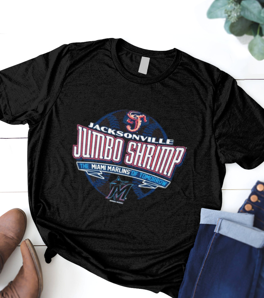 Jacksonville Jumbo Shrimp The Miami Marlins Of Tomorrow T-Shirt