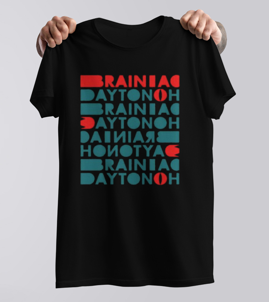 Brainiac Daytonoh Repeated Pattern Featuring Justin Pierre T-Shirt