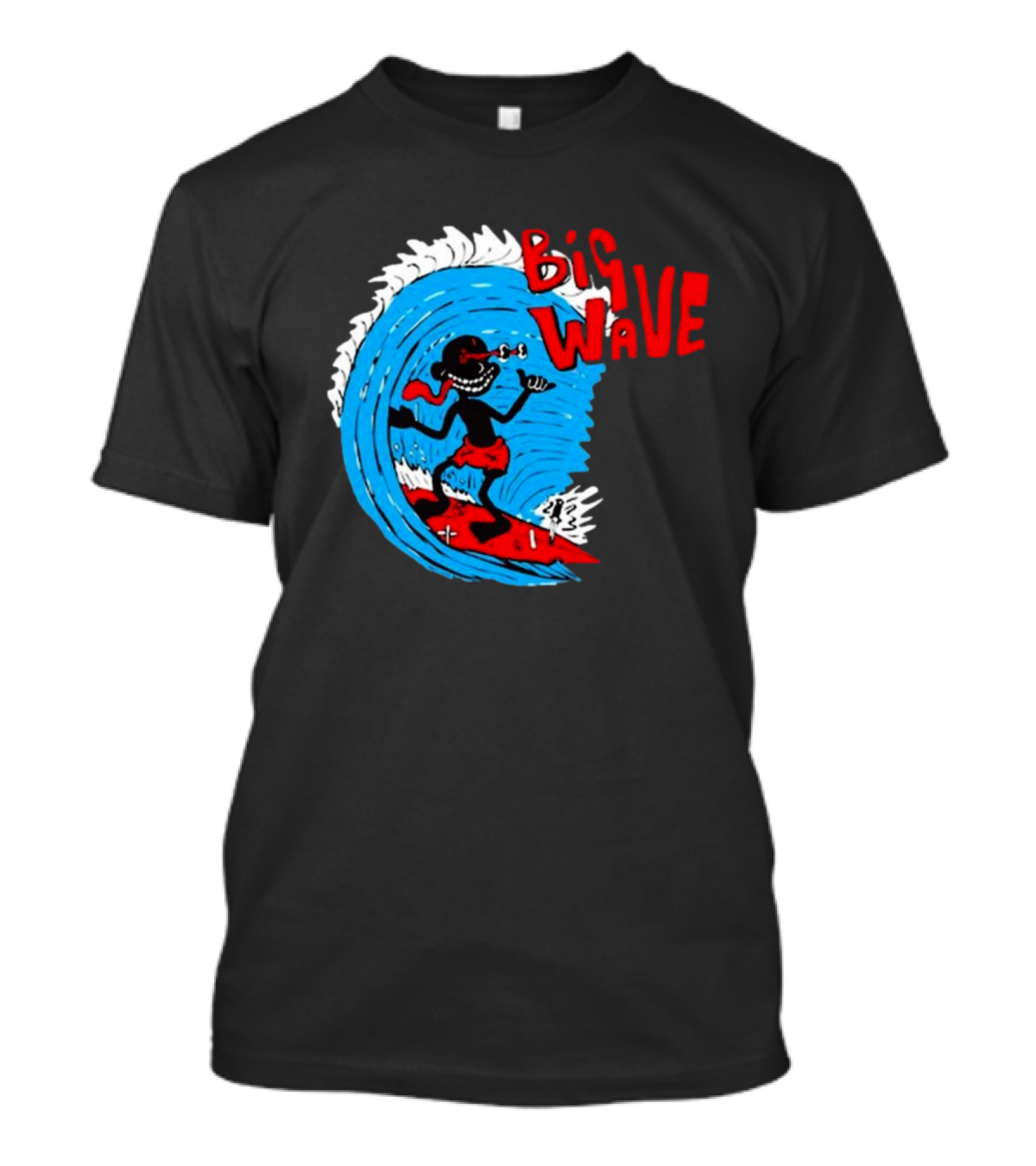 Lil Darkie Big Wave Surfing Vintage T-Shirt