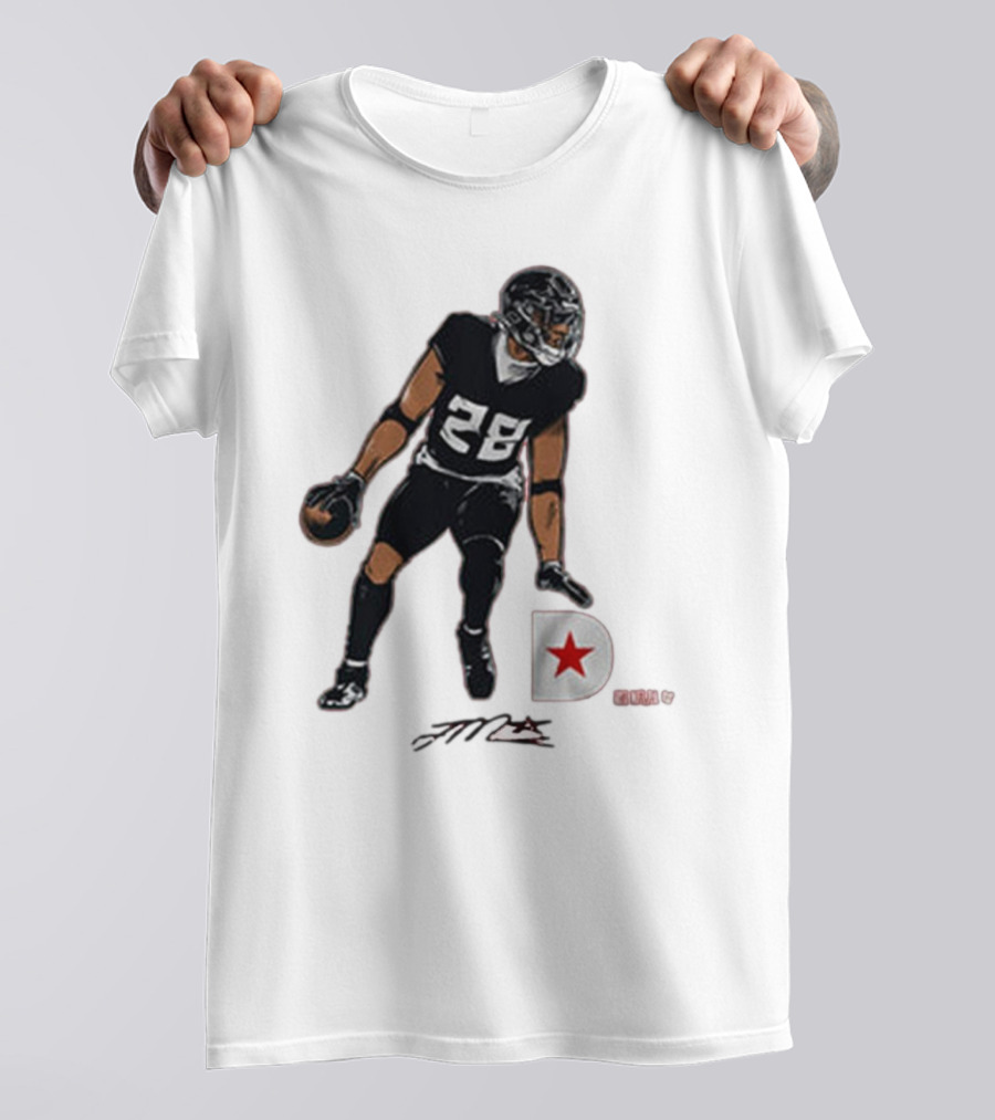 Joe Mixon 28 Houston Texans NFL Signature Player T-Shirt