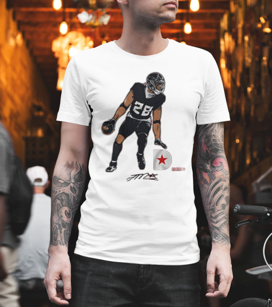 Joe Mixon 28 Houston Texans NFL Signature Player T-Shirt