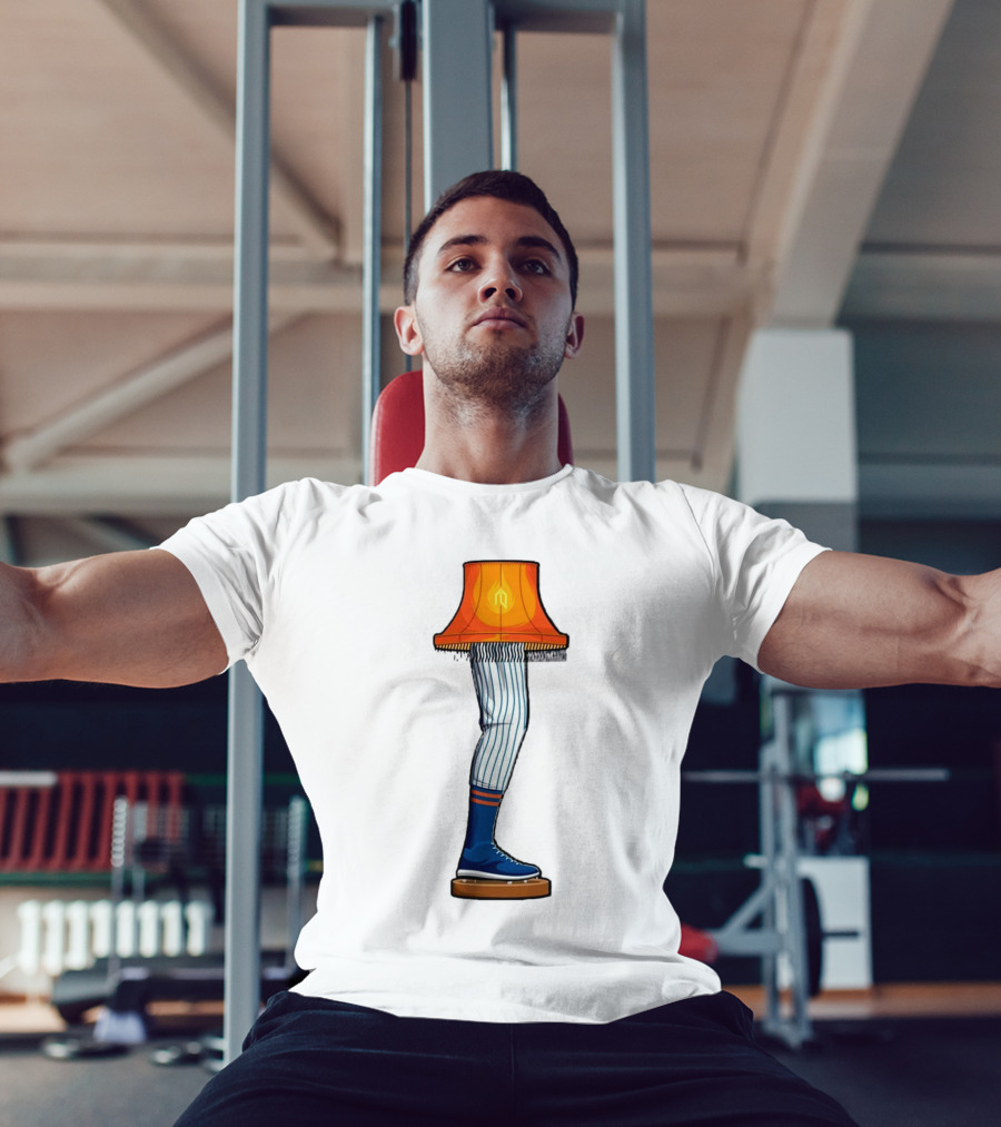 LGM Leg Lamp New York Mets MLB Baseball T-Shirt