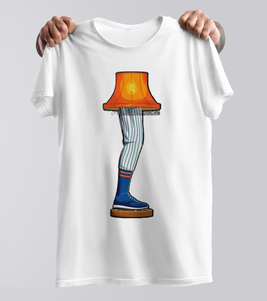LGM Leg Lamp New York Mets MLB Baseball T-Shirt