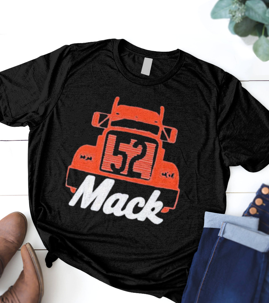 Mack Truck 52 Classic Red Semi Front T-Shirt