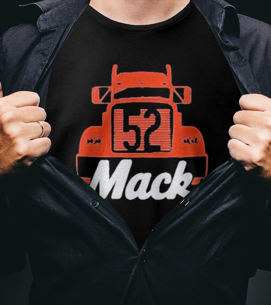 Mack Truck 52 Classic Red Semi Front T-Shirt