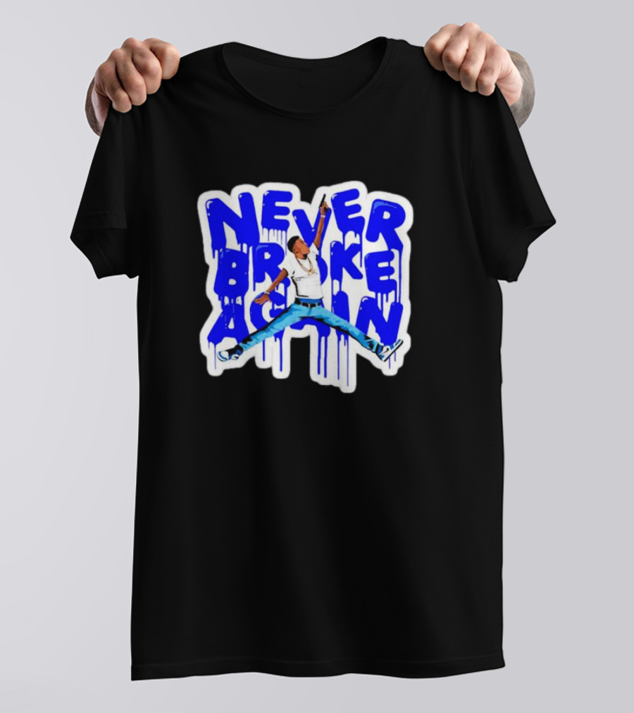 Never Broke Again NBA Youngboy Jumpman T-Shirt