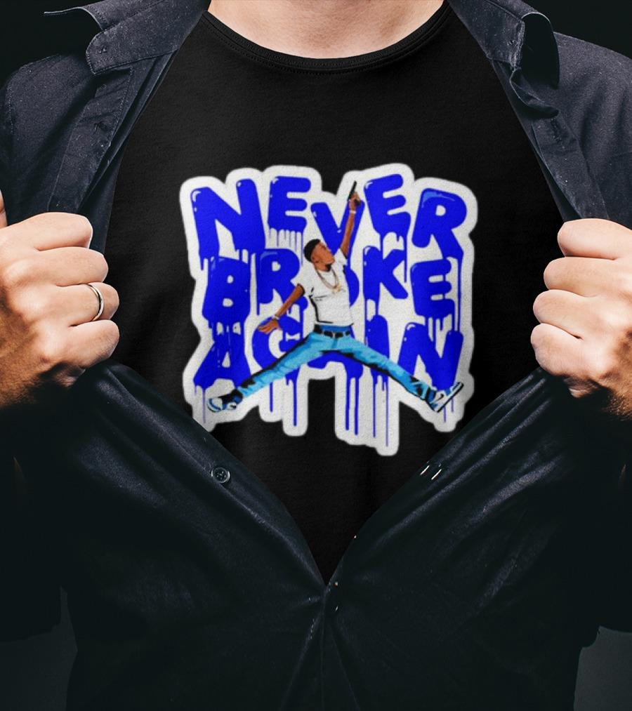 Never Broke Again NBA Youngboy Jumpman T-Shirt