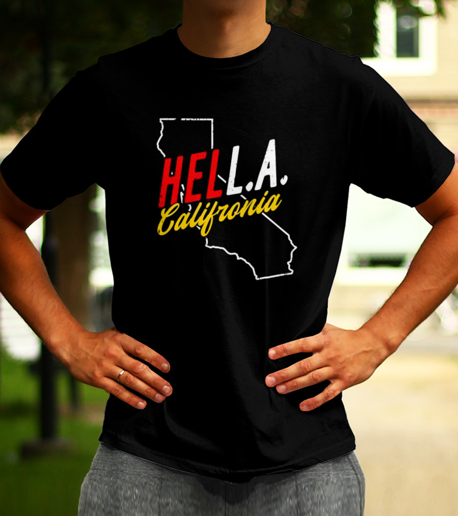 Hella California L.A. Dead Island 2 T-Shirt