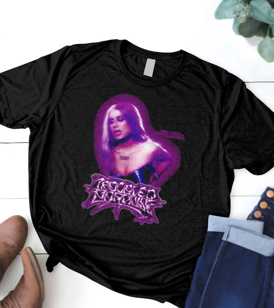 Slayyyter Troubled Paradise Purple Aura T-Shirt