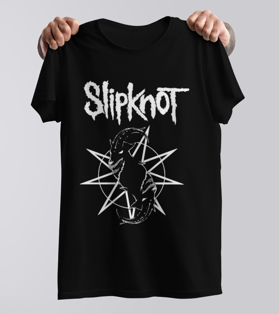Slipknot Goat Star Icon Pentagram T-Shirt