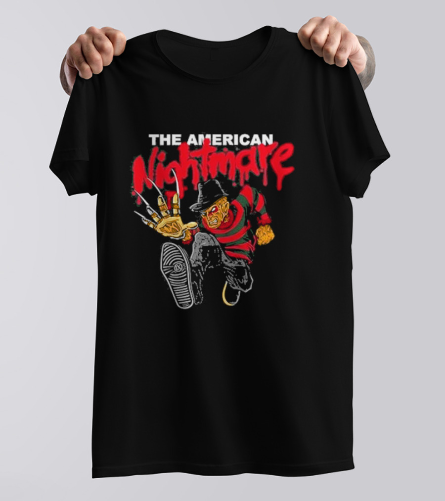The American Nightmare Freddy Krueger Inspired Psychos Only Night Comes Creeping T-Shirt
