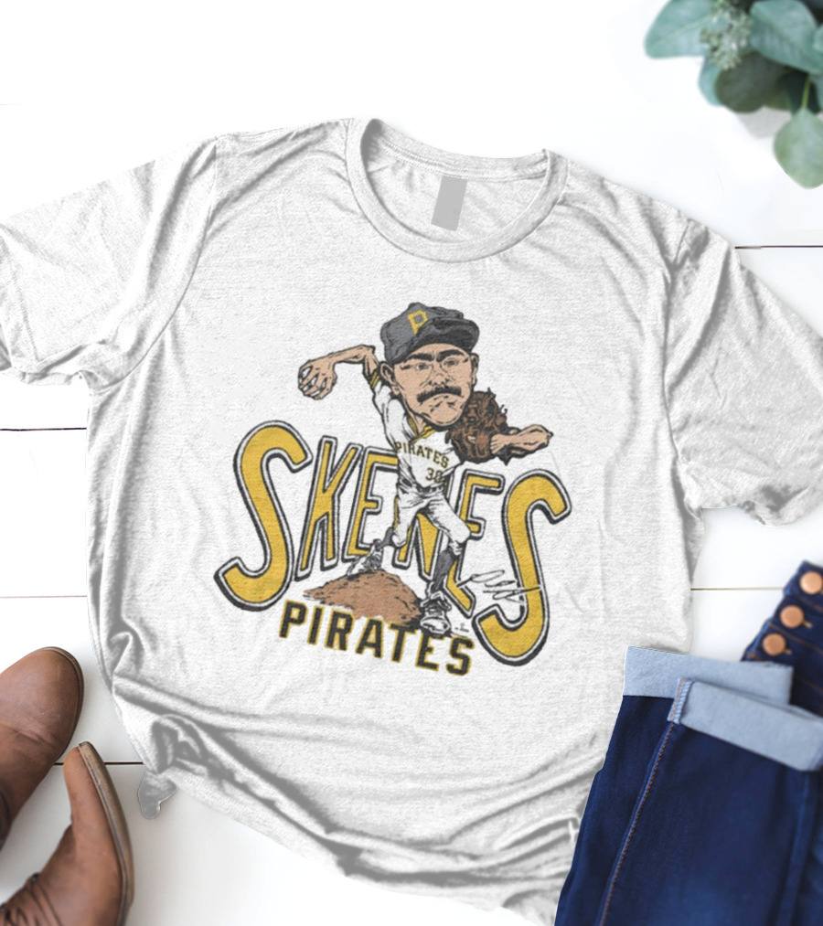 Skenes Pirates Paul Skenes Pittsburgh Pirates 38 T-Shirt