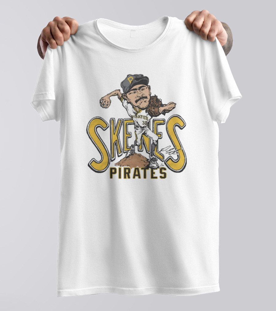 Skenes Pirates Paul Skenes Pittsburgh Pirates 38 T-Shirt