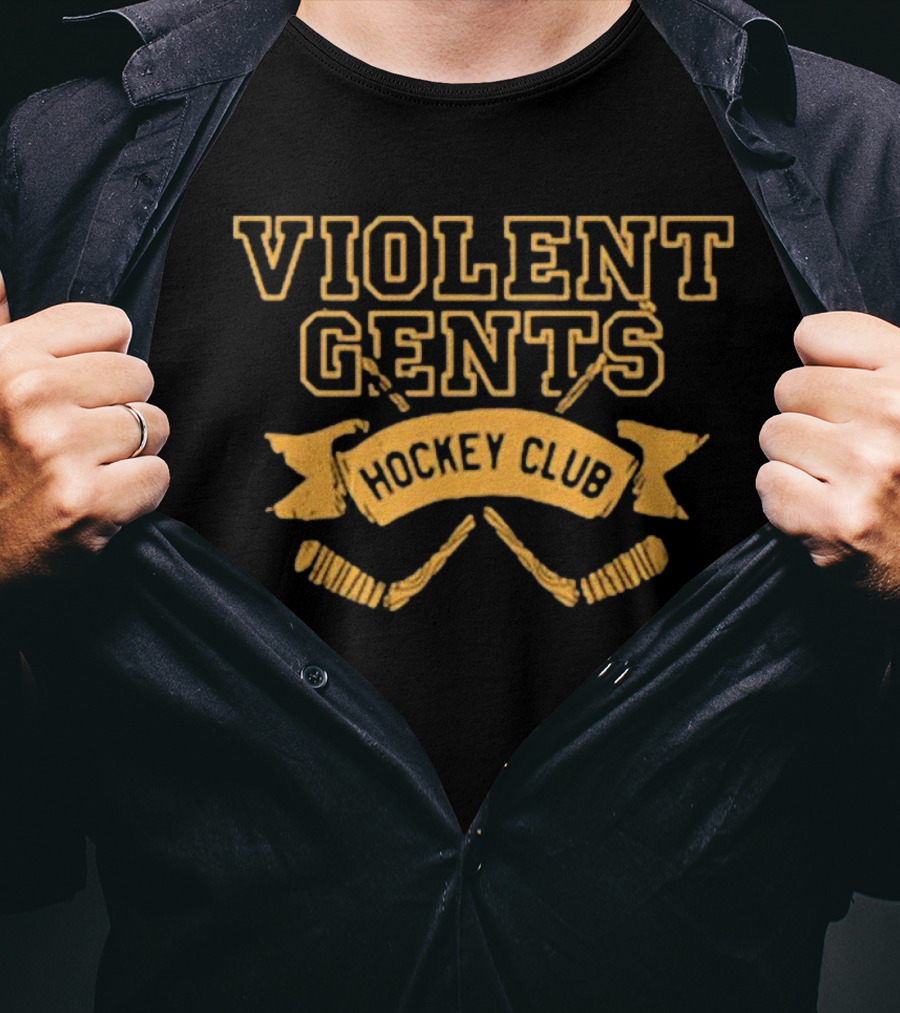 Violent Gents Hockey Club Bringin It Down T-Shirt
