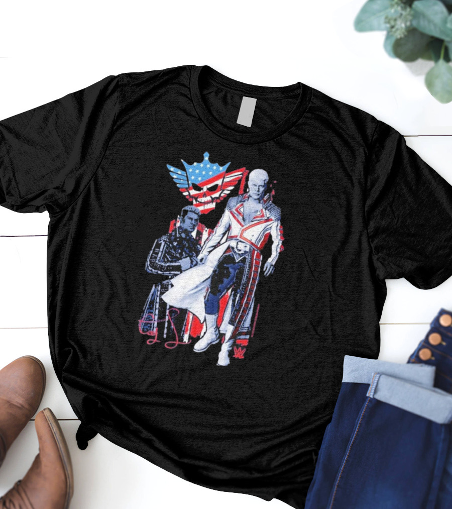 Mad Engine Cody Rhodes American Nightmare WWE T-Shirt