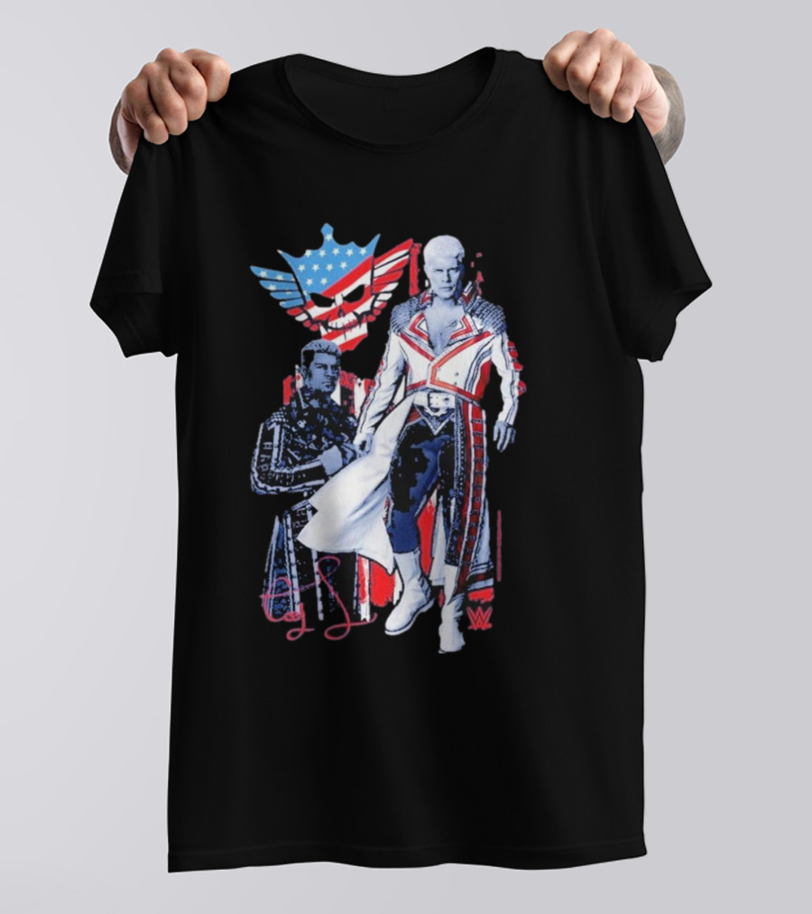 Mad Engine Cody Rhodes American Nightmare WWE T-Shirt