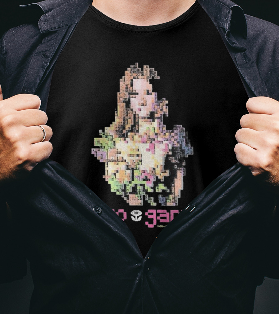 Video Games Heaven Is A Place On Earth With 8-Bit Pixel Art Girl T-Shirt