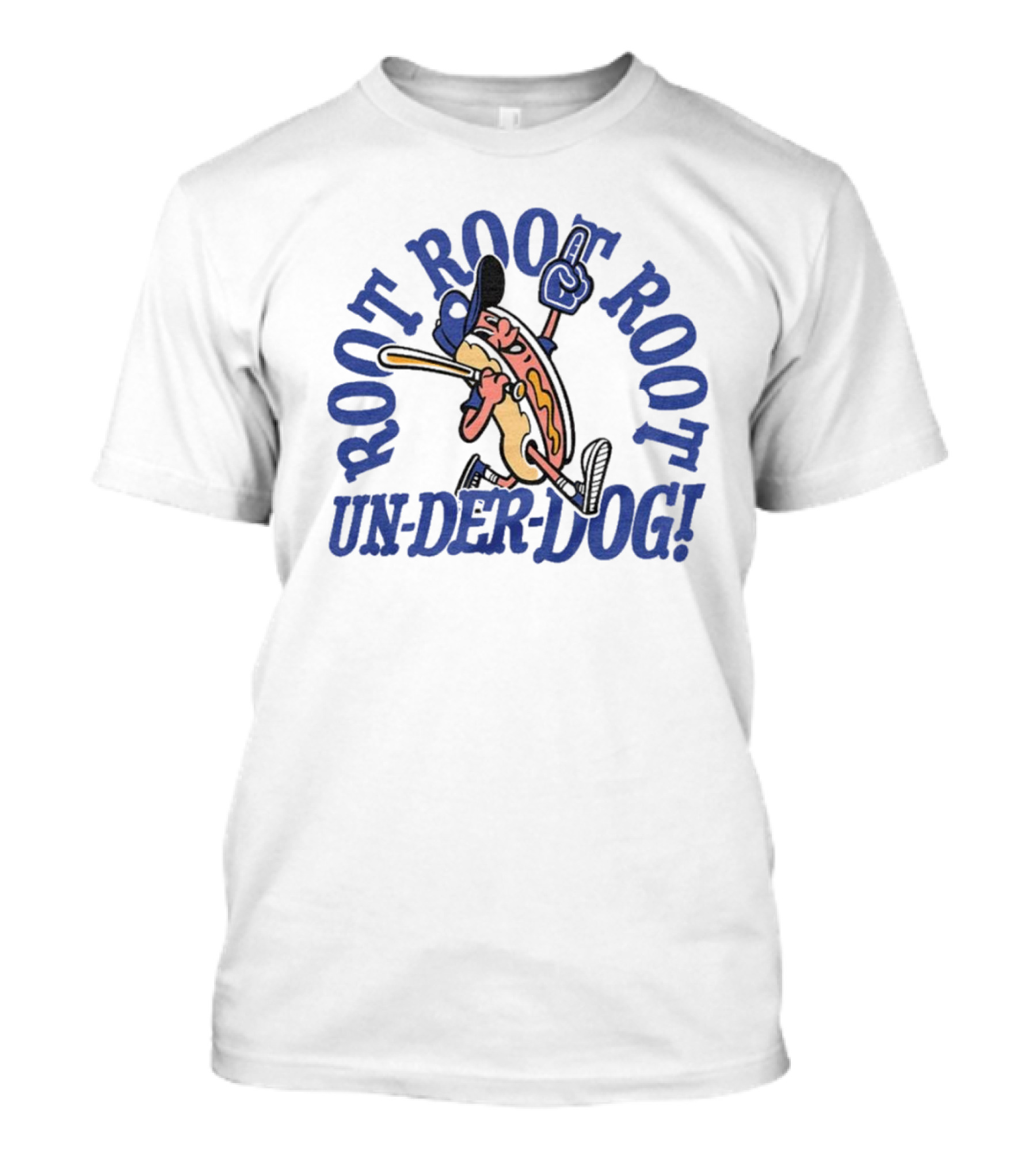Root Root Root Un-Der-Dog Kansas City Royals MLB Blue October T-Shirt