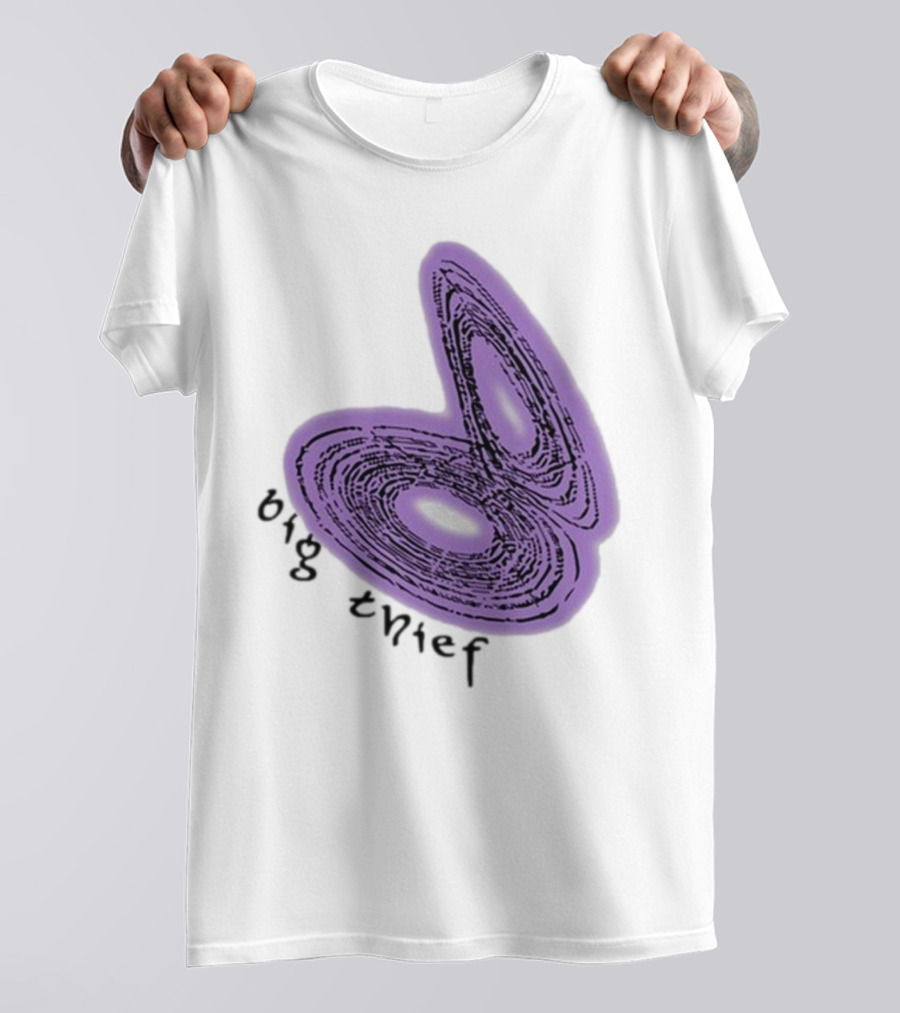 Big Thief Double Infinitee Purple Rings T-Shirt
