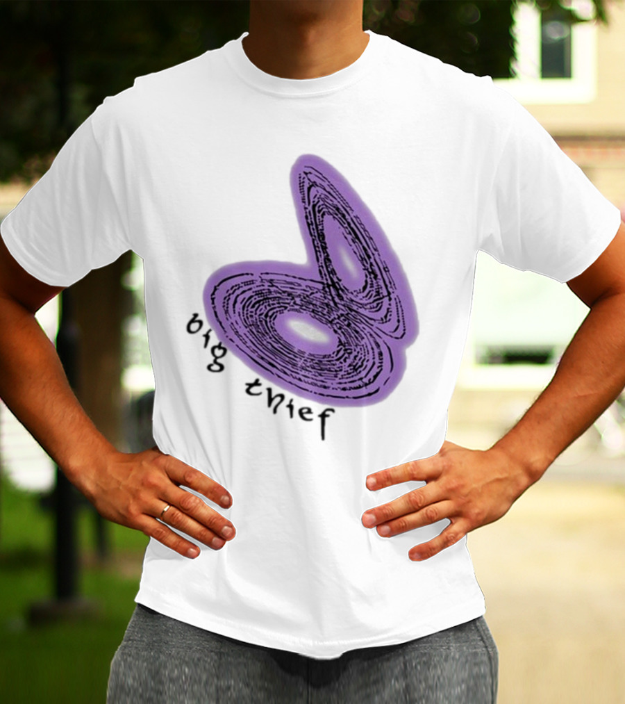 Big Thief Double Infinitee Purple Rings T-Shirt