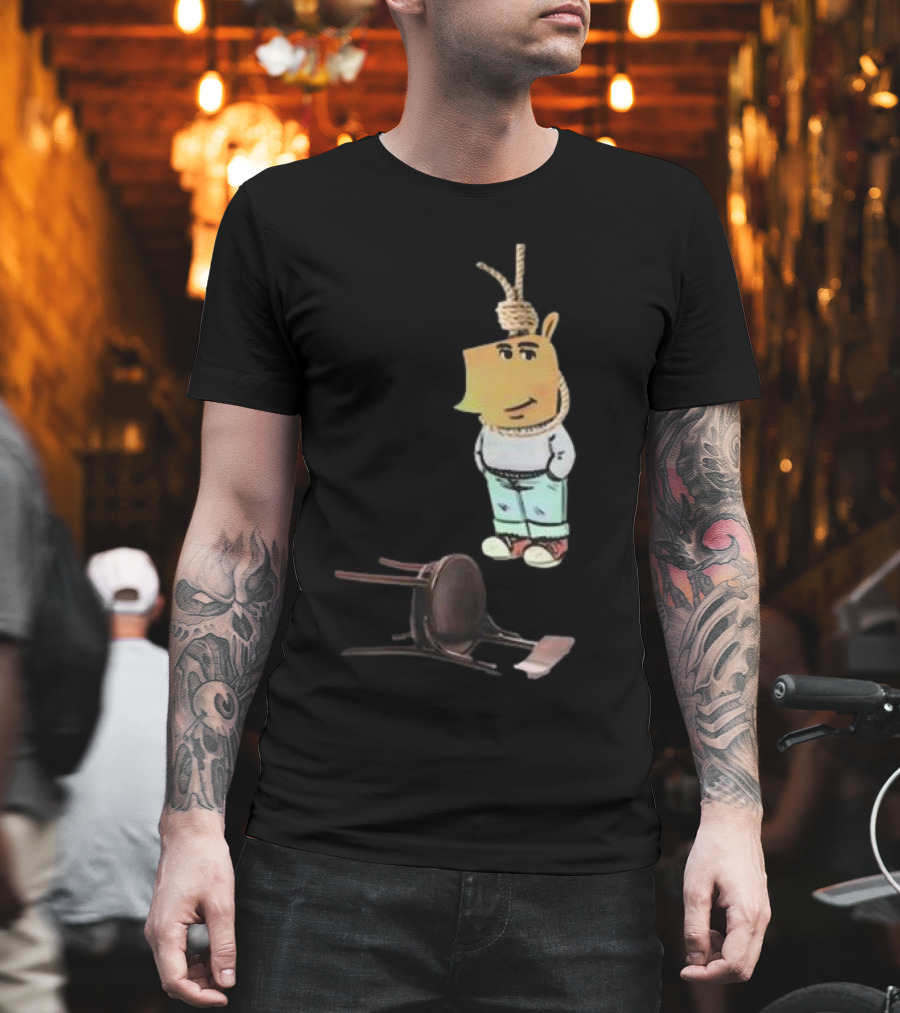 Rami I'm Just A Chill Guy Cartoon Character With Headphone T-Shirt