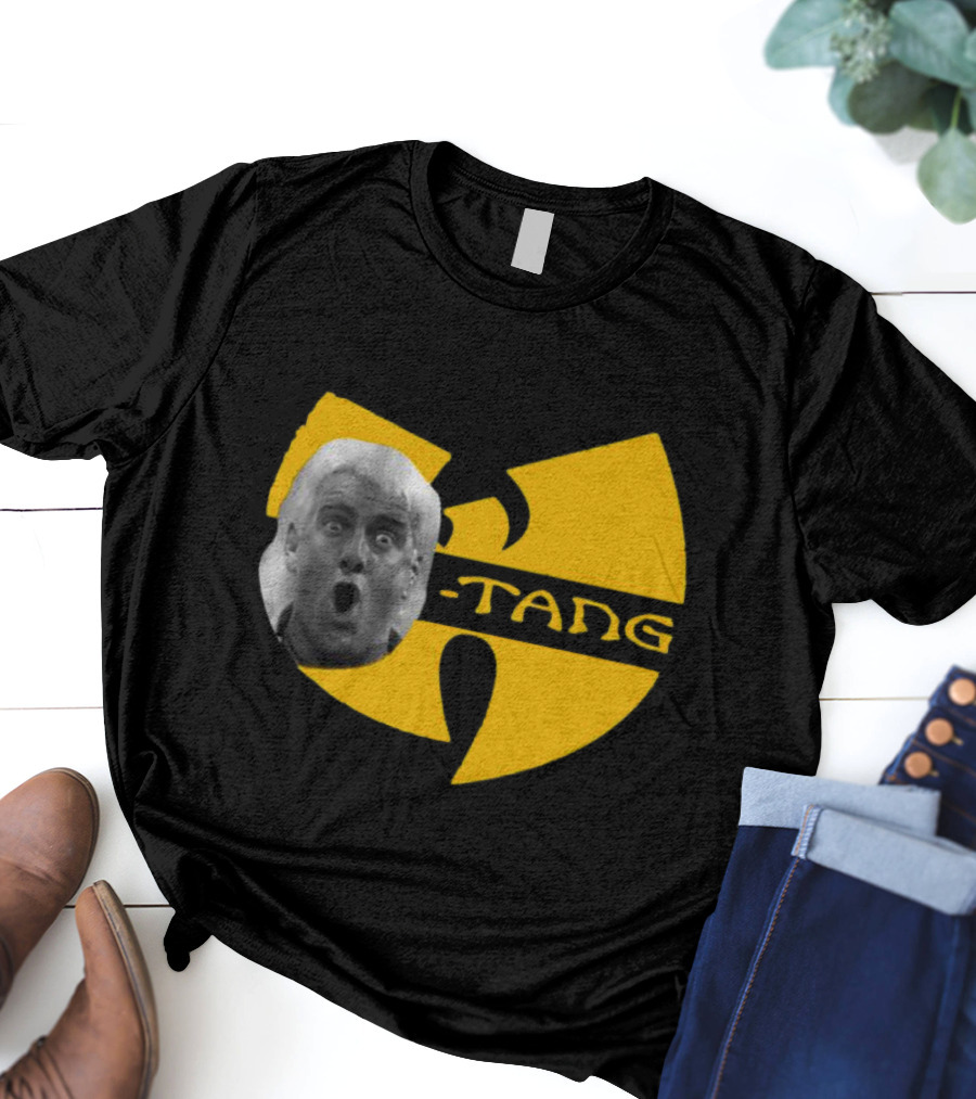 Ric Flair Woo Tang Clan Logo Mashup T-Shirt