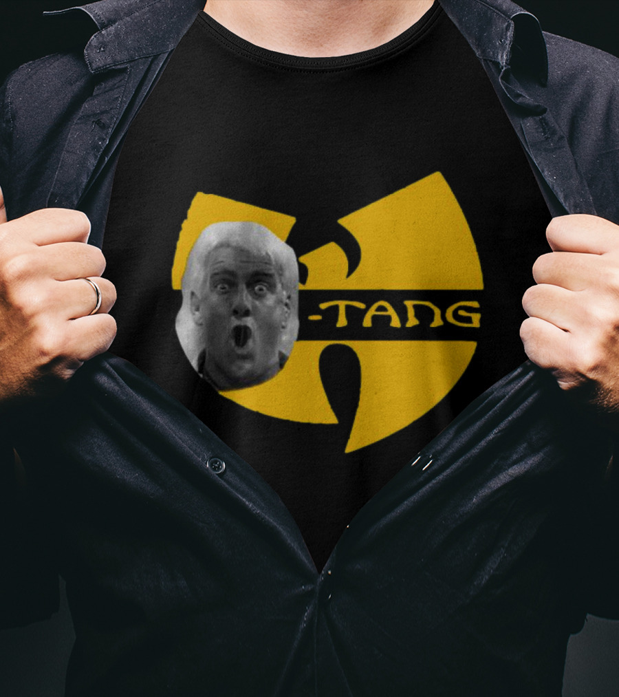 Ric Flair Woo Tang Clan Logo Mashup T-Shirt