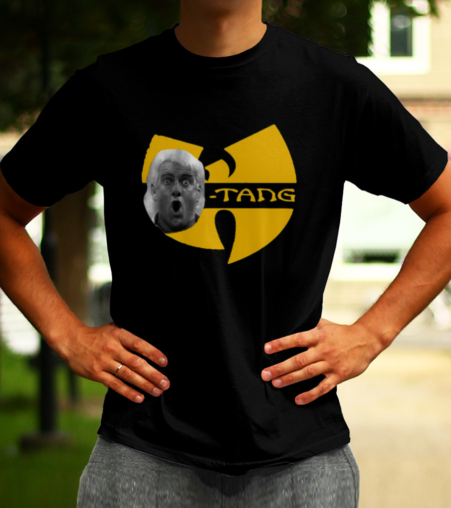 Ric Flair Woo Tang Clan Logo Mashup T-Shirt