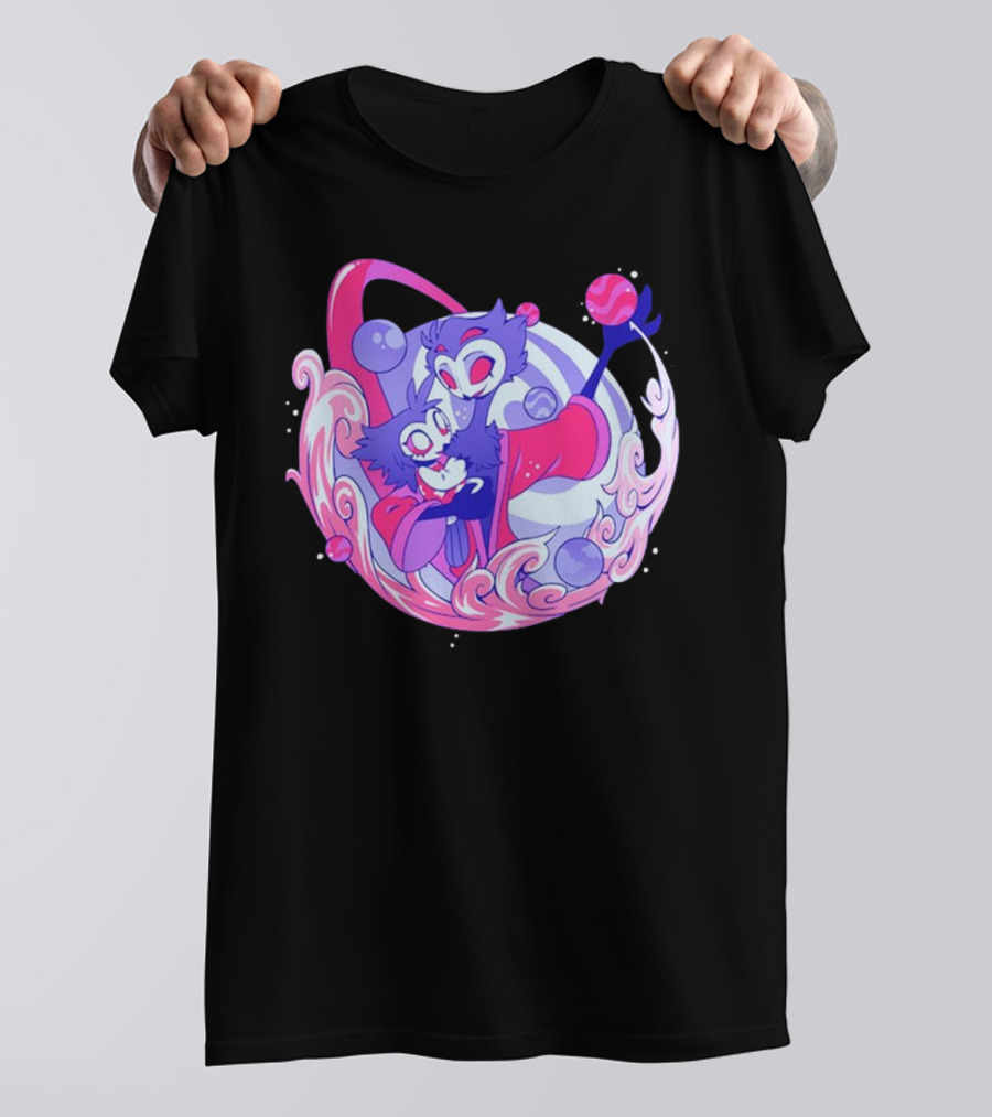 Stolas Owl Demon Cosmic Embrace Lullaby T-Shirt