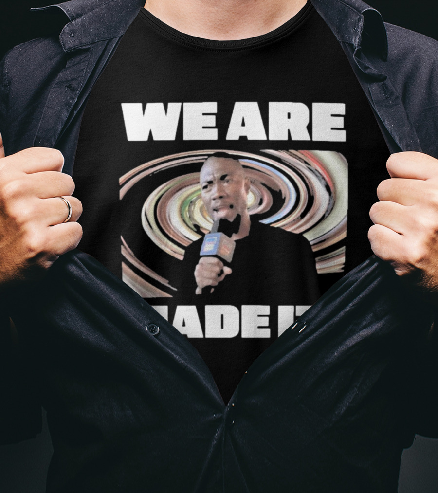 WE ARE MADE IT Swirled Microphone Moment T-Shirt