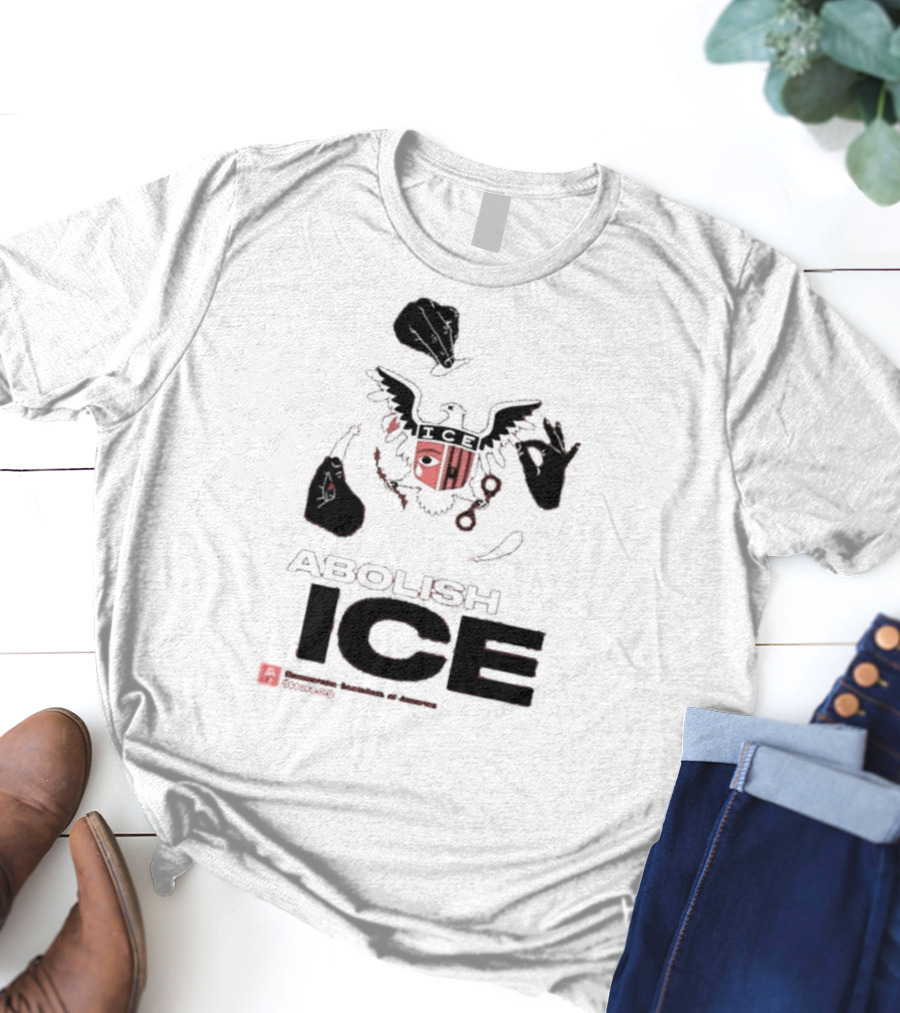 Abolish ICE Democratic Socialists Of America Iconography T-Shirt